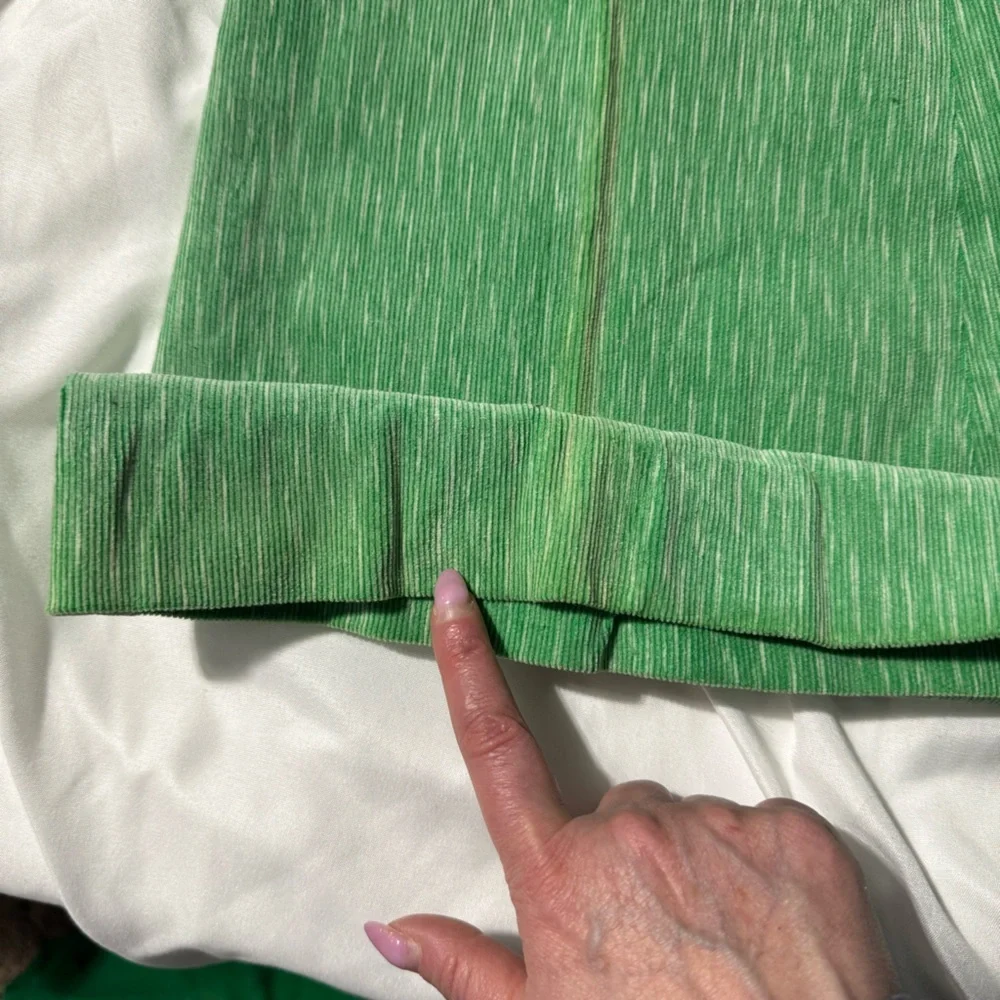 Vintage Boutique José Green Corduroy Suit Set ✨ Retro Mod Dark Academia Vibes - Picture 16 of 16